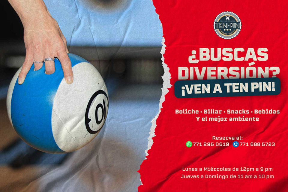 TEN PIN - Galerías Pachuca